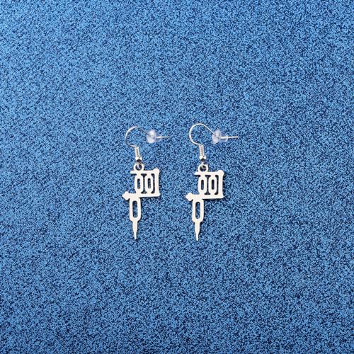 Tattoo Machine Earrings - Funny Artist Gifts