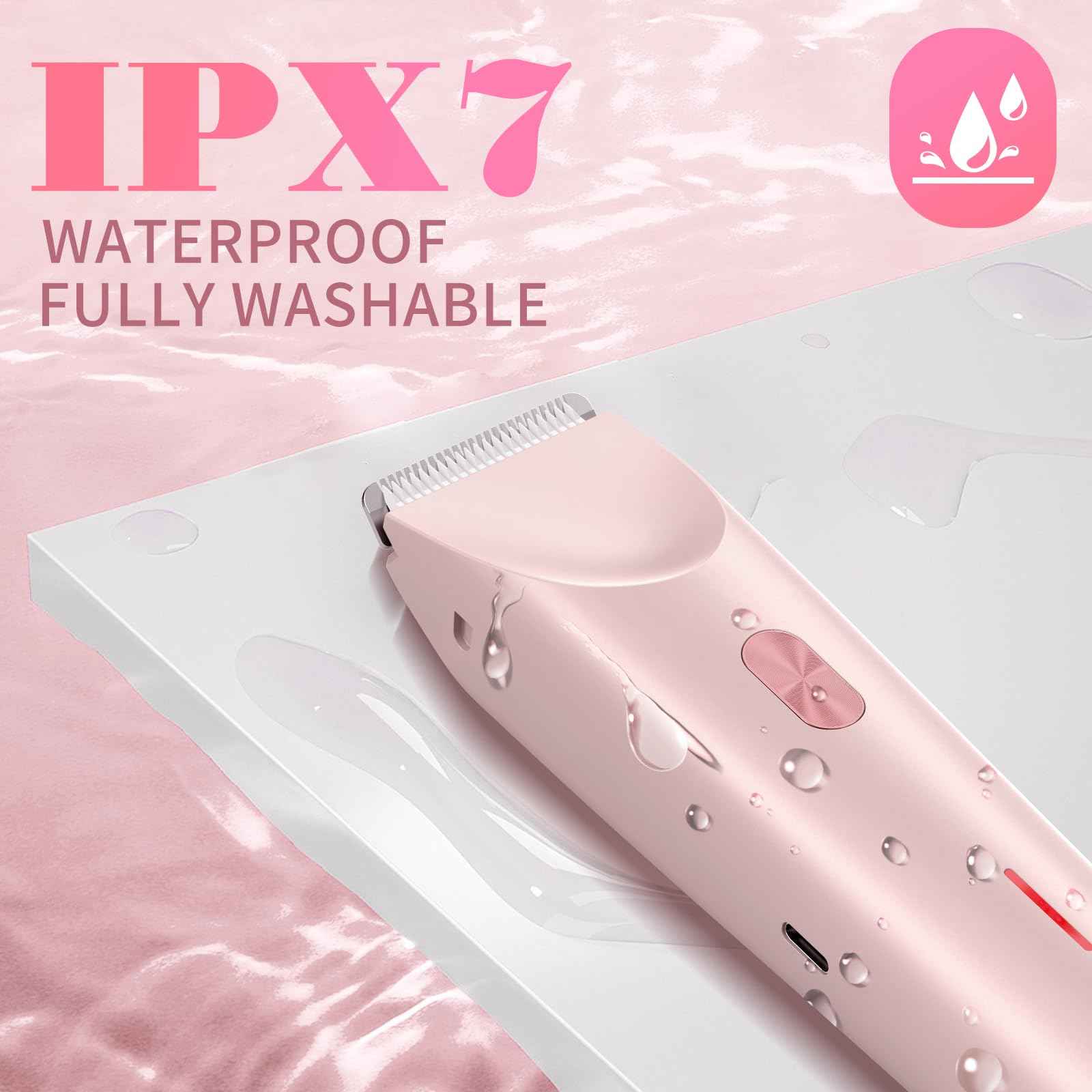 GlowShave™ -2-in-1 Women’s Body Shaver,Glow Aura Bikini Shaver