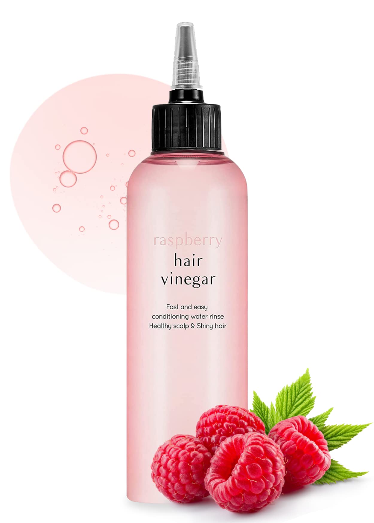 A’PIEU Raspberry Hair Vinegar Rinse 6.76 Fl oz - Scalp Treatment for Balanced pH, Shiny Hair | Clarifies & Encourages Growth | Dandruff & Oil Control