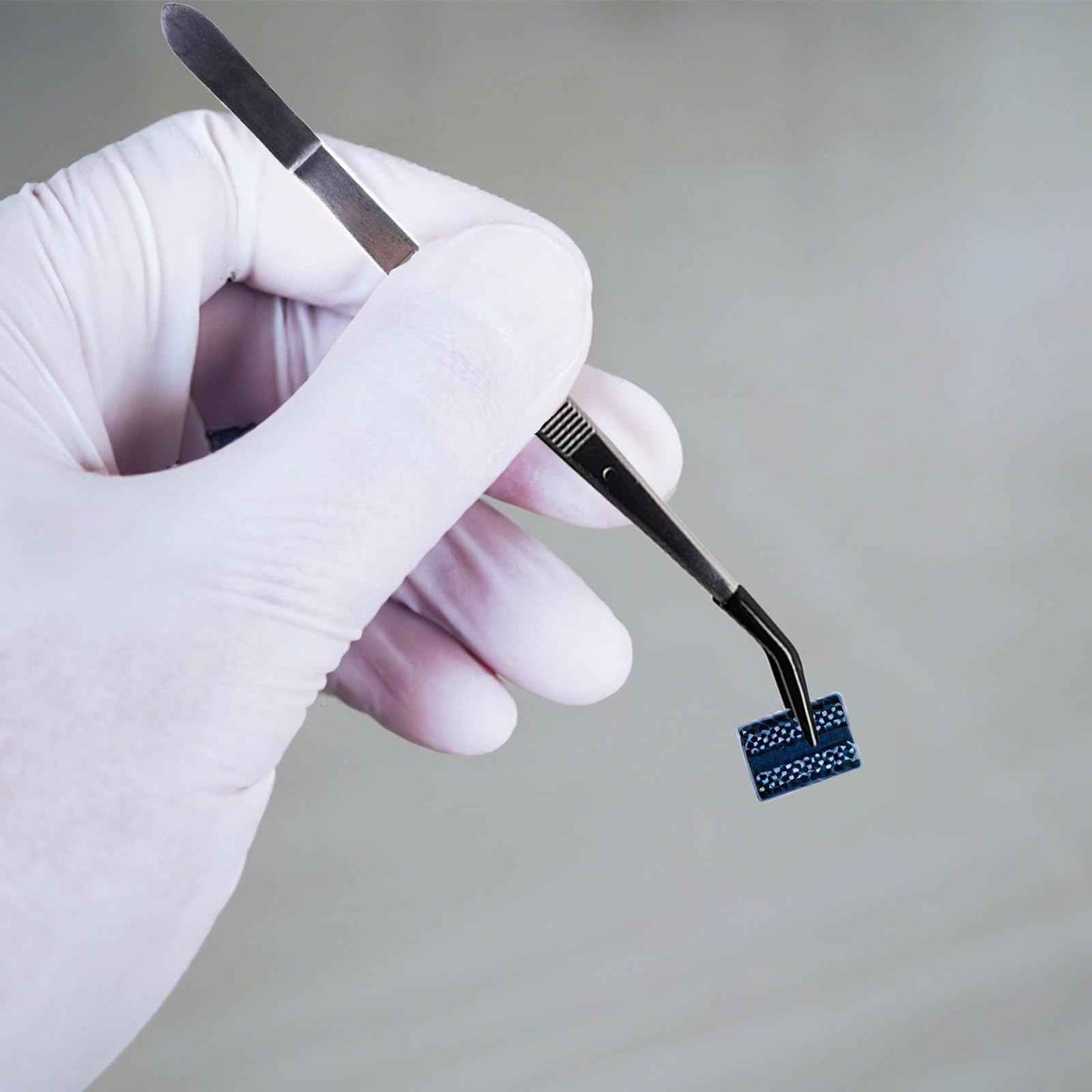 4 Pcs Stainless Steel Tweezers with Rubber Tips,Professional Precision Tweezer Set for Jewelry,Nail Art,Hobby Craft,Stamps, Beads,Jewelry Picking Tools with Soft Non Marring Tip