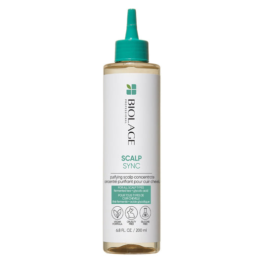 Biolage Scalp Sync Purifying Scalp Concentrate | Exfoliates & Clarifies Scalp Buildup | For All Scalp Concerns | Paraben & Silicone-Free | Vegan | Cruelty Free | Balancing Scalp Treatment