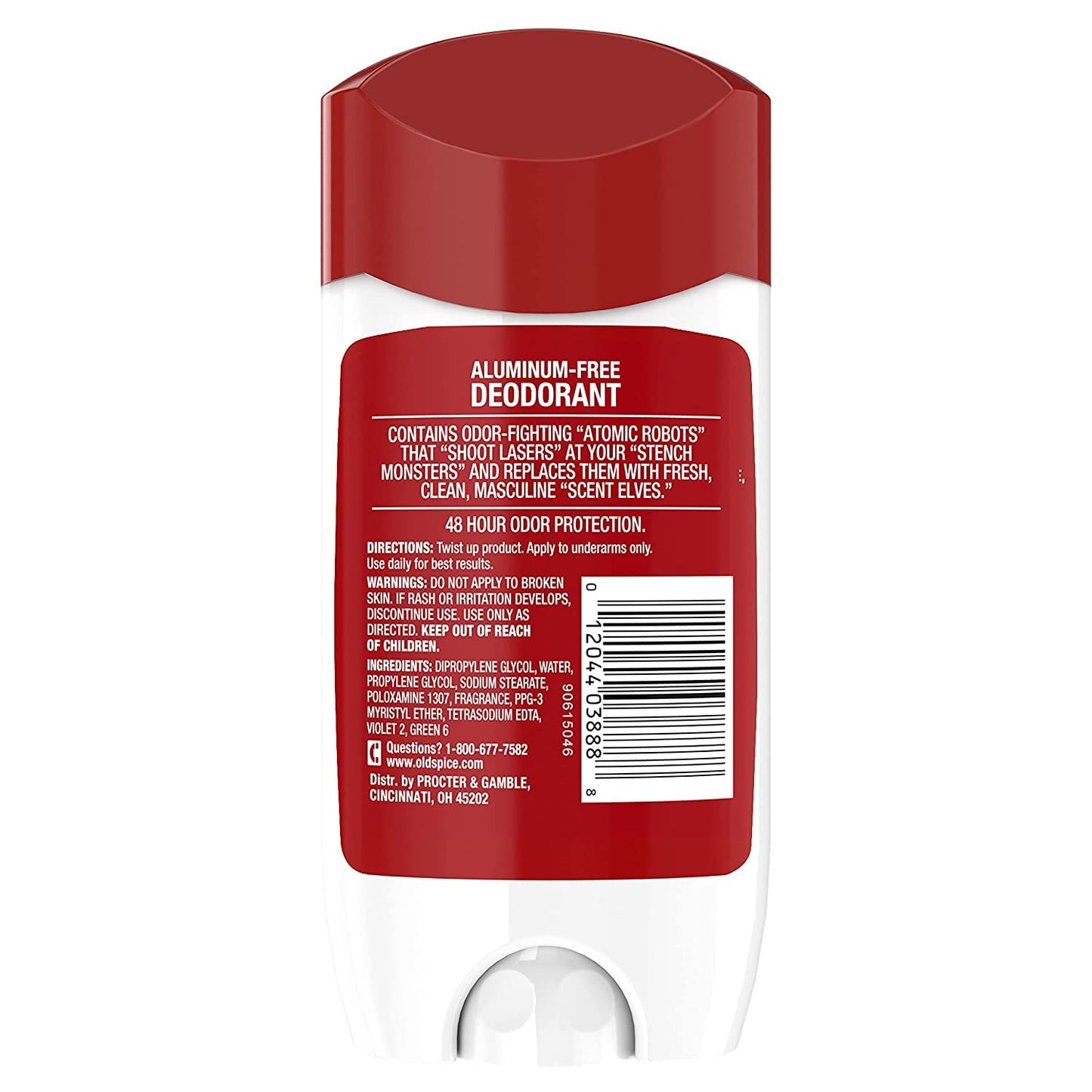 Old Spice High Endurance Anti-Perspirant & Deodorant, Original 3 oz (Pack of 5)