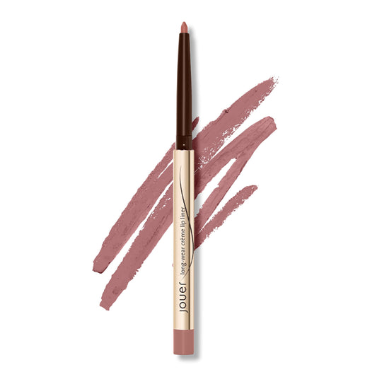 Jouer Long Wear Lip Liner - Metallic & Matte Lip Pencil - Water Resistant - Fast-Drying Formula - Hydrating Formula made with Vitamin E, Sienna