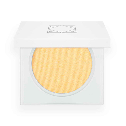 OFRA Pressed Banana Powder | Brightening & Color-Correcting Banana Setting Powder for a Flawless Makeup Finish | Matte Finish for Shine Control | Ideal for All Skin Tones | 7g