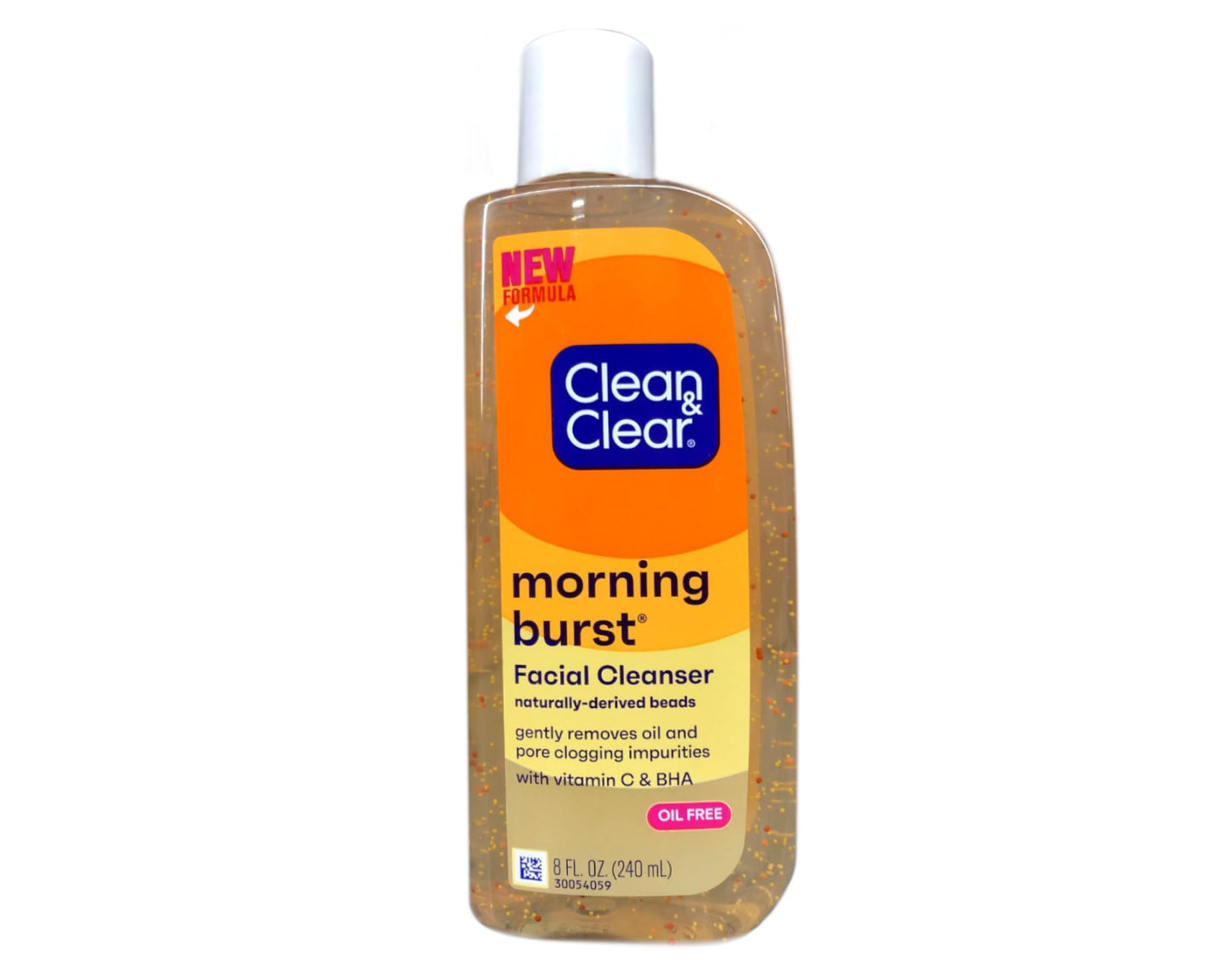 Clean & Clear Morning Burst Facial Cleanser, Original,8 Ounce (Pack of 2)