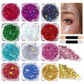 Teenitor 12-Color Body Glitter Gel – Face & Hair Makeup