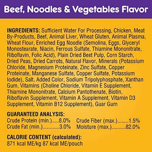 Pedigree Choice Cuts In Gravy Dog Food 18-Count Chicken Casserole Variety Pack, 3.5 oz Pouches (Pack of 2)