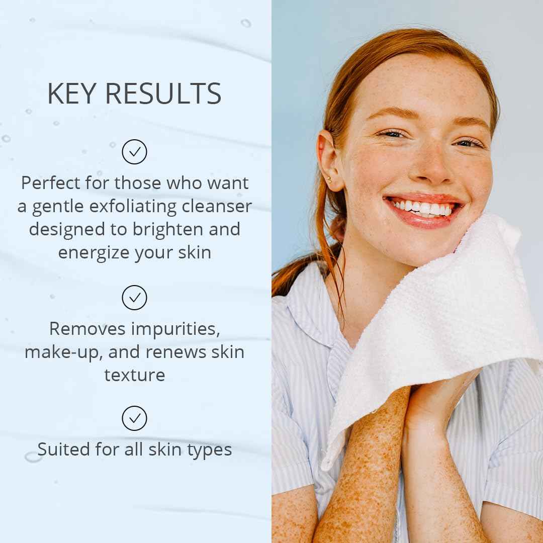 Stemulation Daily Micro Derm Scrub - Gentle Exfoliator Scrub For Face And Body - Aloe Based Antioxidant Complex For Refined Healthy Skin