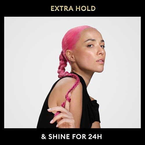 Extra Hold Alcohol-Free Hair Gel 24H Frizz Control 5 oz - Unscented