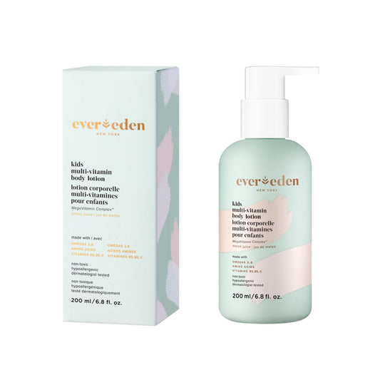 Evereden Kids Multi-Vitamin Body Lotion (6.8 fl.oz., Melon Juice): Gentle & Non-Toxic Moisturizing Kids Lotion | Nourishing & Protective Lotion for Kids