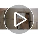Fogless Shower Mirror with Squeegee - Anti-Fog & Impact-Resistant