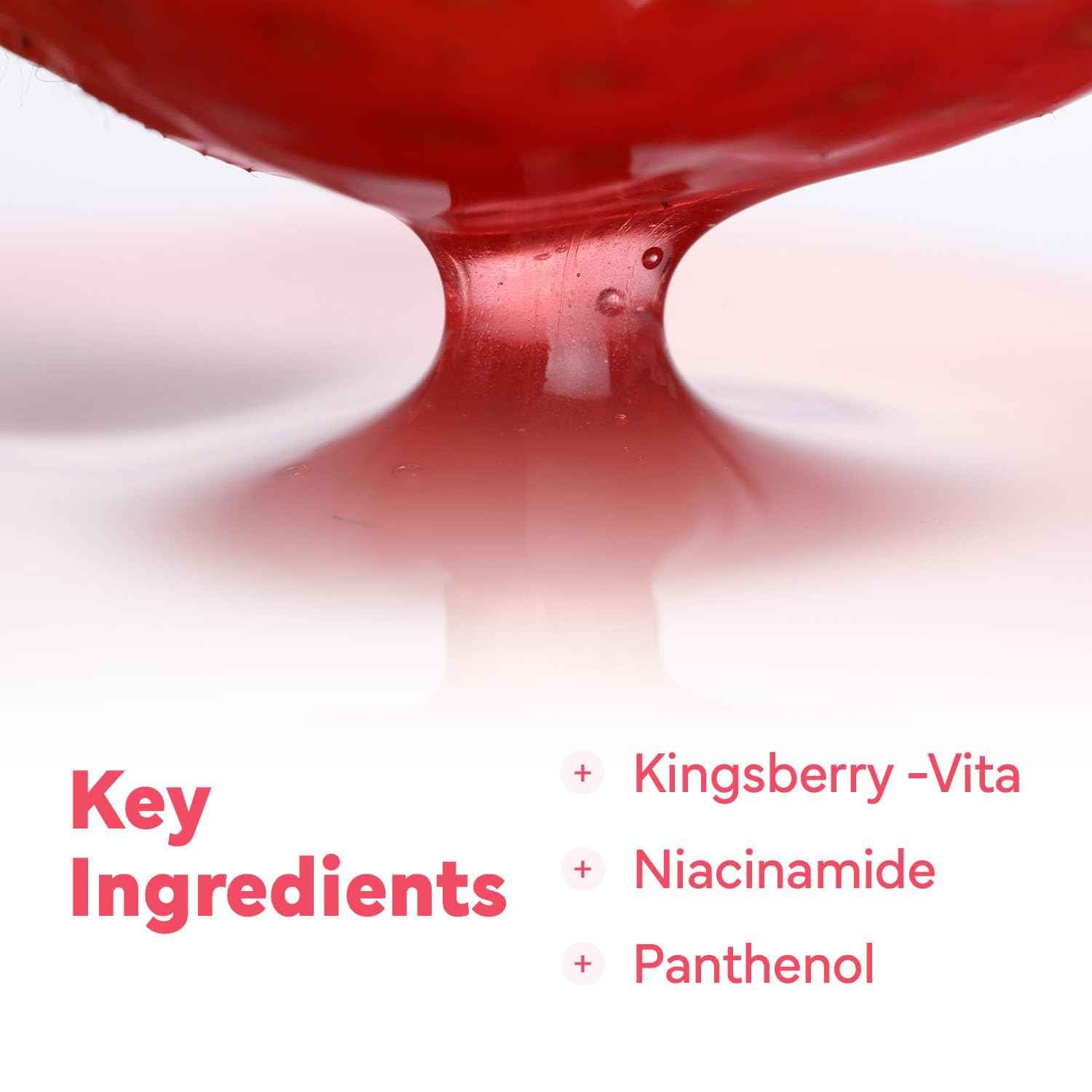 HINCE KINGSBERRY VITA NIGHT CREAM - Jelly Cream, Dullness Improvement, Niacinamide, Face Moisturizer for Dry Skin, Gives Hydration and Glass Skin Overnight, Korean Skincare (1.69 fl.oz)