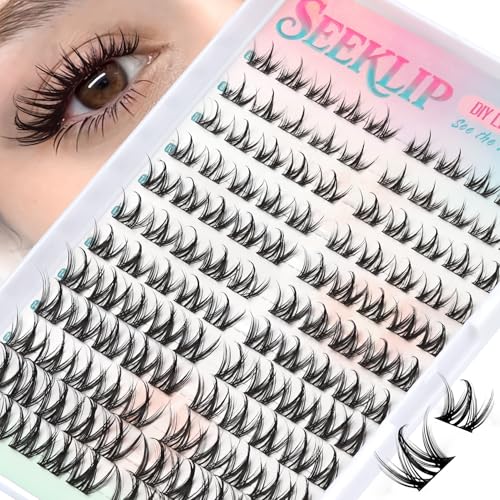 Spiky Manga Lash Clusters 8-16MM 120Pcs DIY Eyelash Extensions