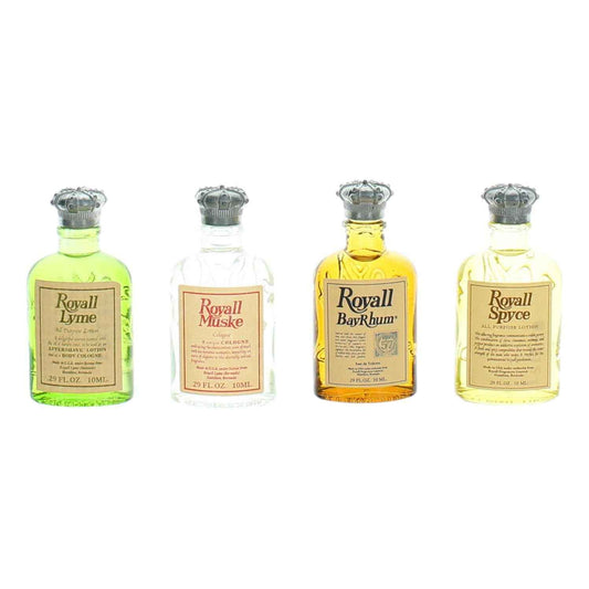 Royall Lyme Bermuda Collection by Royall Fragrances 4 Piece Mini Variety Set men