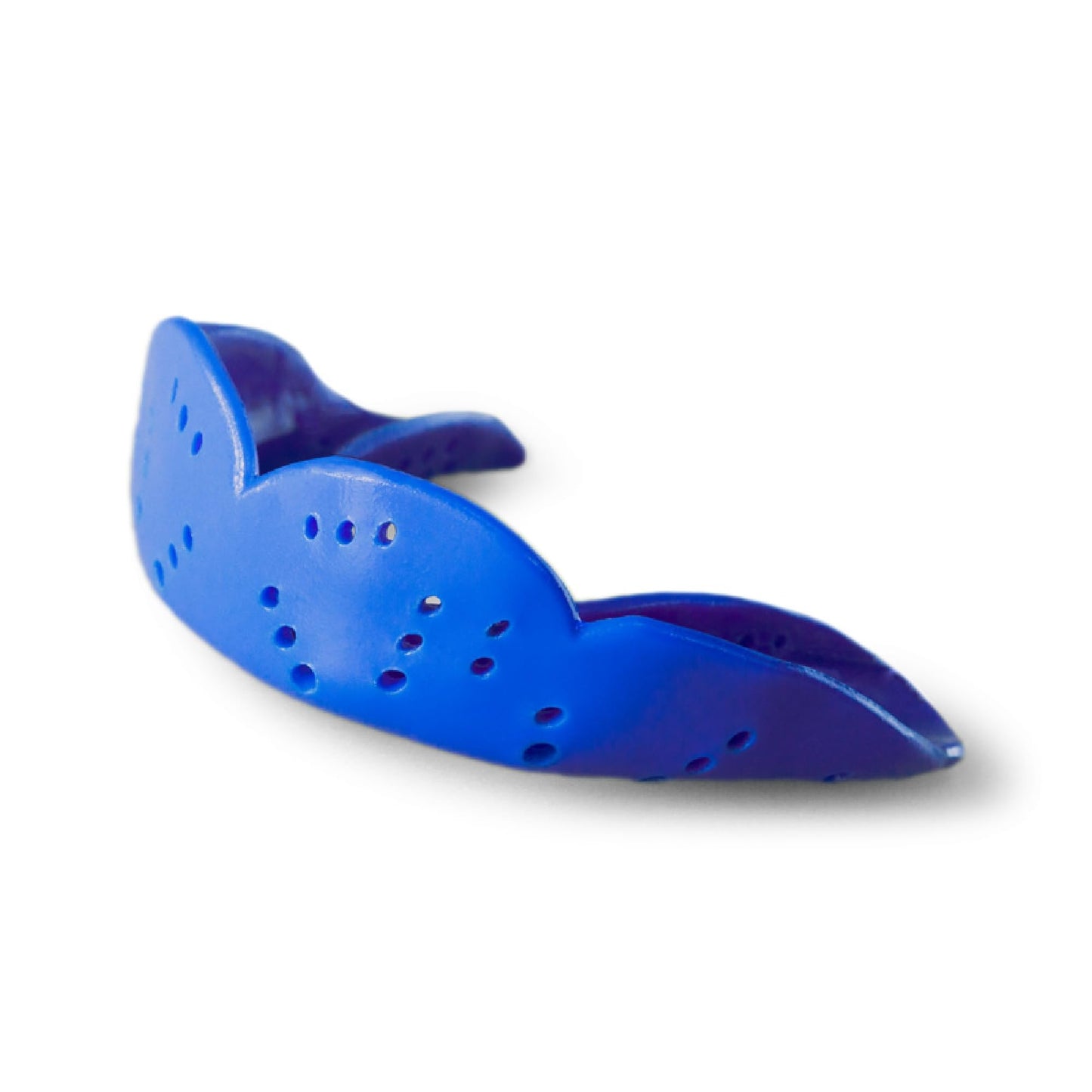 SISU Aero Small Mouthguard, Royal Blue - 1.6mm Thin - Custom-Molded Fit - Slim Design - Remoldable Up to 20 Times - for Team Sports - Non Toxic