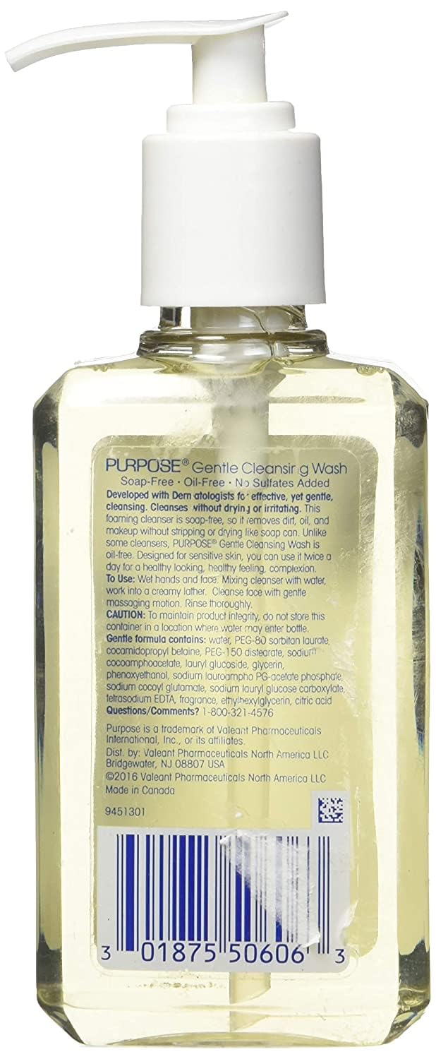 Purpose Gentle Cleansing Wash, 6 oz (Pack of 6)