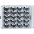 25mm Fluffy False Eyelashes - 20 Pair Variety Pack