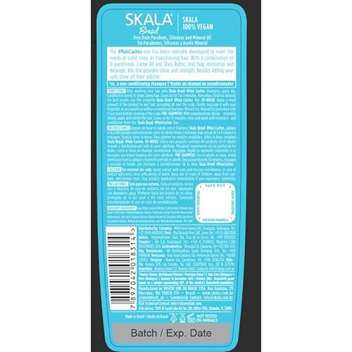 SKALA Expert Mais Cachos Shampoo and Conditioner 325 Ml Kit