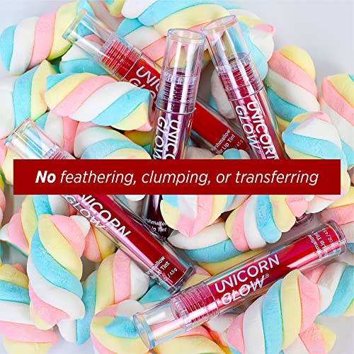 UNICORN GLOW MARSHMALLOW BLUR LIP TINT 04 CHOCOLATE BOX - Semi Matte Finish Long Lasting Lip Tint