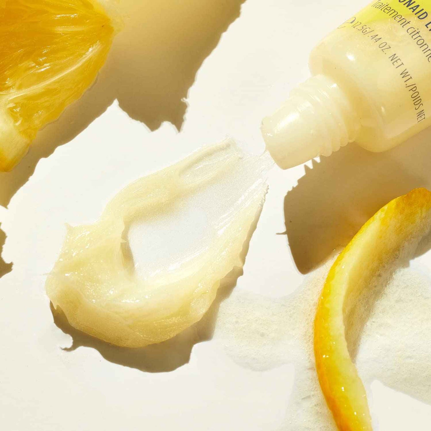 Lanolips Lemonaid Lip Treatment - Clear Lip Gloss and Exfoliant with Lanolin, Lemon Oil, Vitamin E Oil and Shimmer - Tinted Lip Balm for Dry, Cracked, Peeling Lips (12.5g / 0.42oz) (Pack of 2)