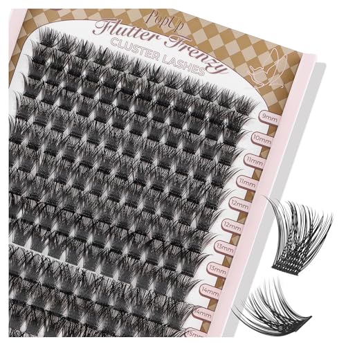 PopUp Cluster Lashes 168pcs D Curl DIY Eyelash Extensions