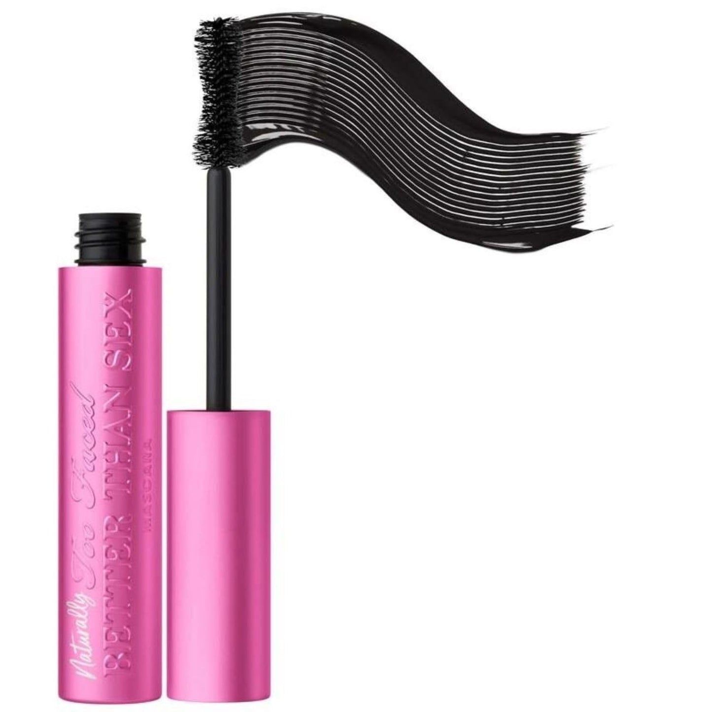 Too Faced Naturally Better Than Sex Mascara | Volumizing + Curling, 0.26 Fl Oz, Black