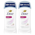Dove Invisible Solid Antiperspirant Deodorant Stick 2.6 oz 2-Pack for Women