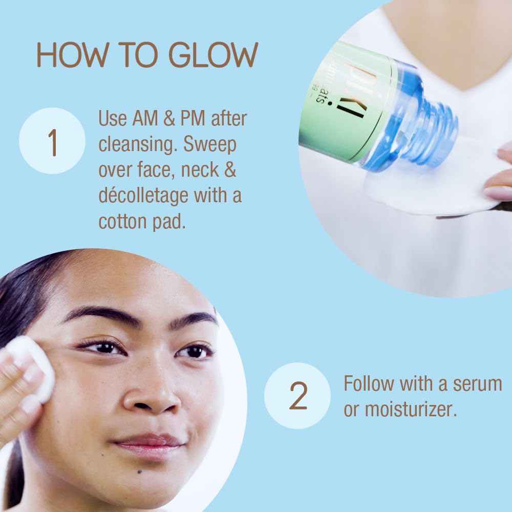 Pixi Beauty Clarity Tonic, AHA & BHA Toner | Minimize Pores, Promote A Clearer, Healthier Complexion, 250 ml