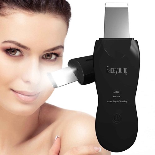 Facial Skin Cleanser with Mister, Upgraded Sprayer, Blackhead Extractor for Deep Cleansing and Moisturizing Spray