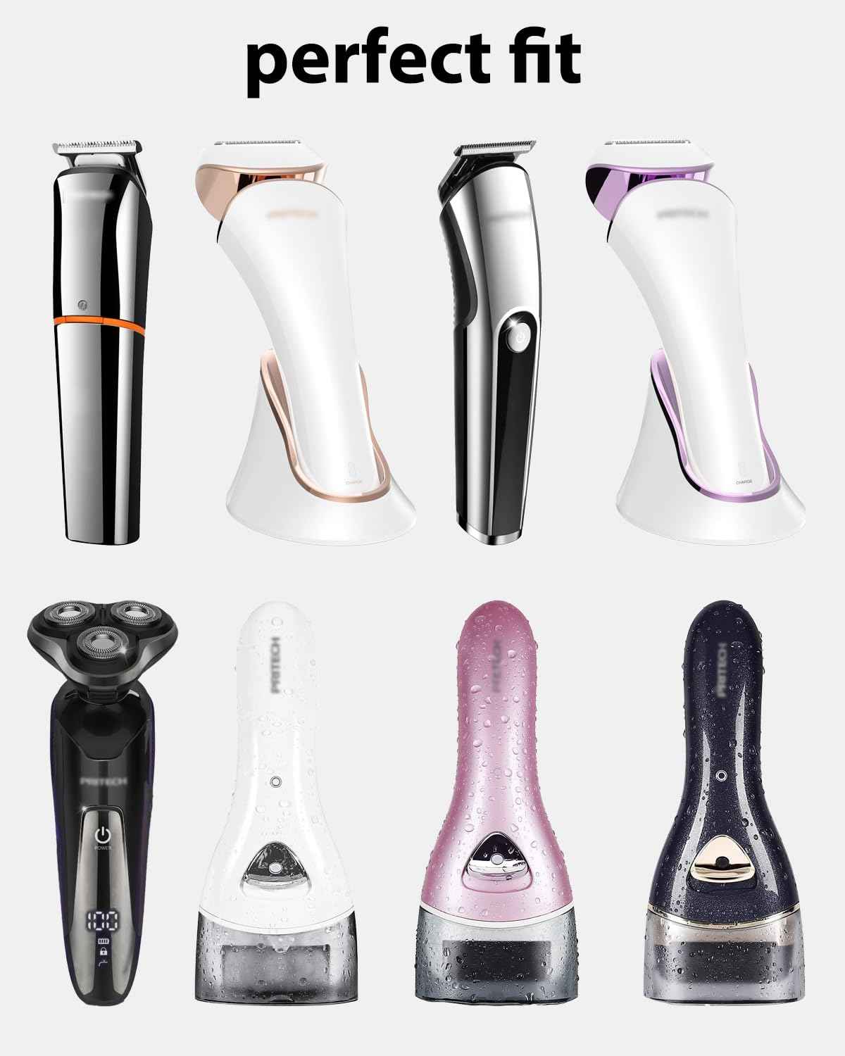 wotdmu USB Charging Cord Compatible with Pritech Electric Hair Shaver and Callus Removers, 5V 1A Charger Fit PR-2614 LD-8001 PR-2188 PR-2990 PR-8003 RSM-1577 RSM-1699 RSM-1505 RSM-1928C BCM-1138