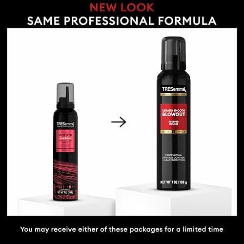 TRESemmé Keratin Smooth Whipped Mousse - Heat Protection, 7 fl oz