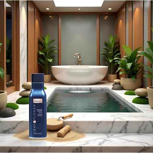 Leaf & Flower Nurishing Shampoo 12 oz | Necessities And Essentails Packaging (Blue/Damage Correction)