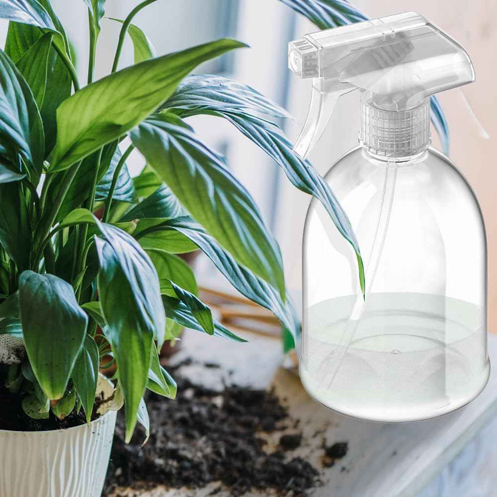 Bar5F Fine Mist Spray Bottle 16-Ounce Essential Oils, Gardening, Mild Cleaning Solutions, Pets, Plants, Cooking, Water Spray Bottle, Salon Hair Misting (1)