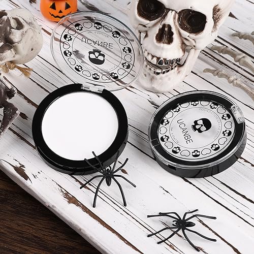 UCANBE White Cream to Powder Face Paint - Full Coverage Matte