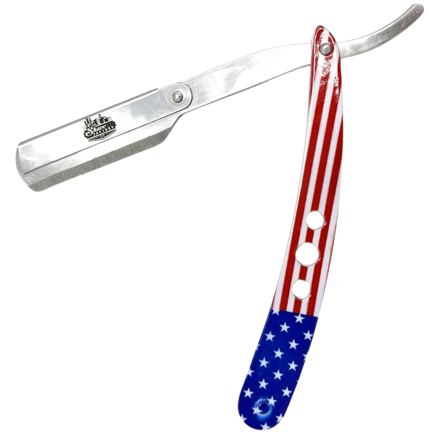 The Shave Factory Straight Edge Razor Kit (USA / 300 Dorco Single Edge Razor Blades Red)