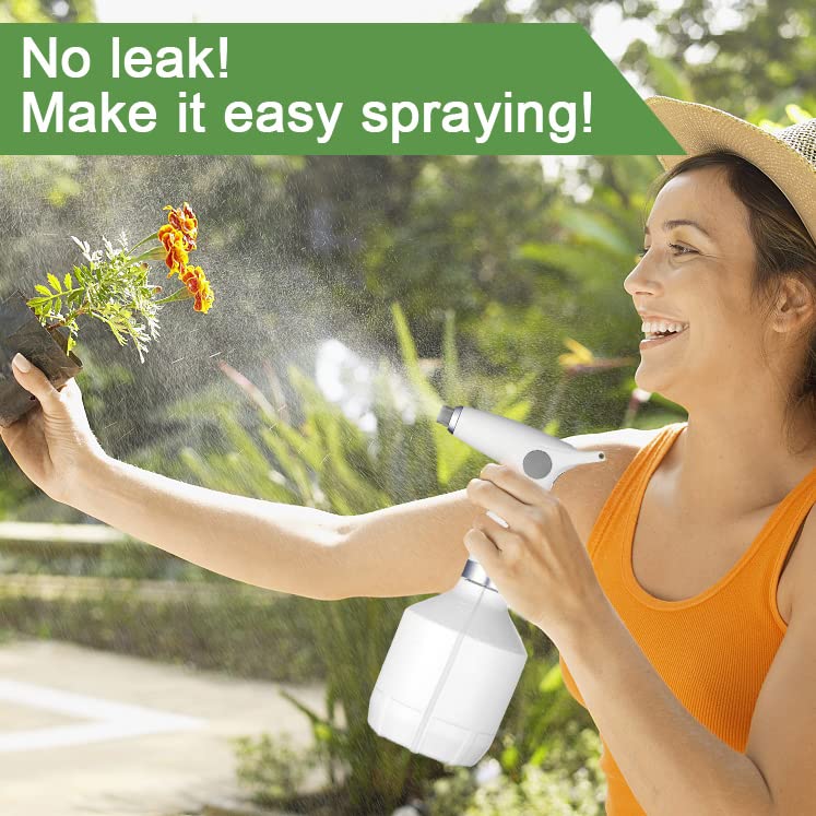 Electric Plant Spray Bottle 0.26 Gal with Adjustable Nozzle