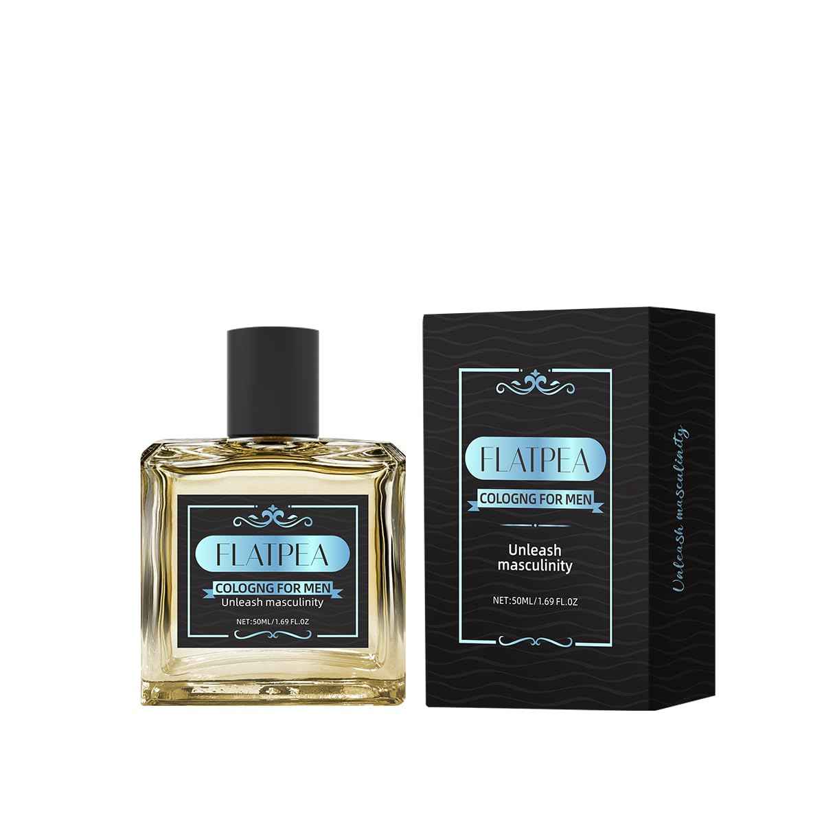 Woody Cologne Perfume for Men Long Lasting 24H - Fresh Spicy Cardamom Amber Scent for Men | Day to Night Versatile Fragrance | 50ml (1.69 Fl Oz)