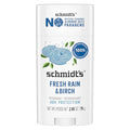 Natural Aluminum-Free Deodorant - Fresh Rain & Birch, 2.65 oz
