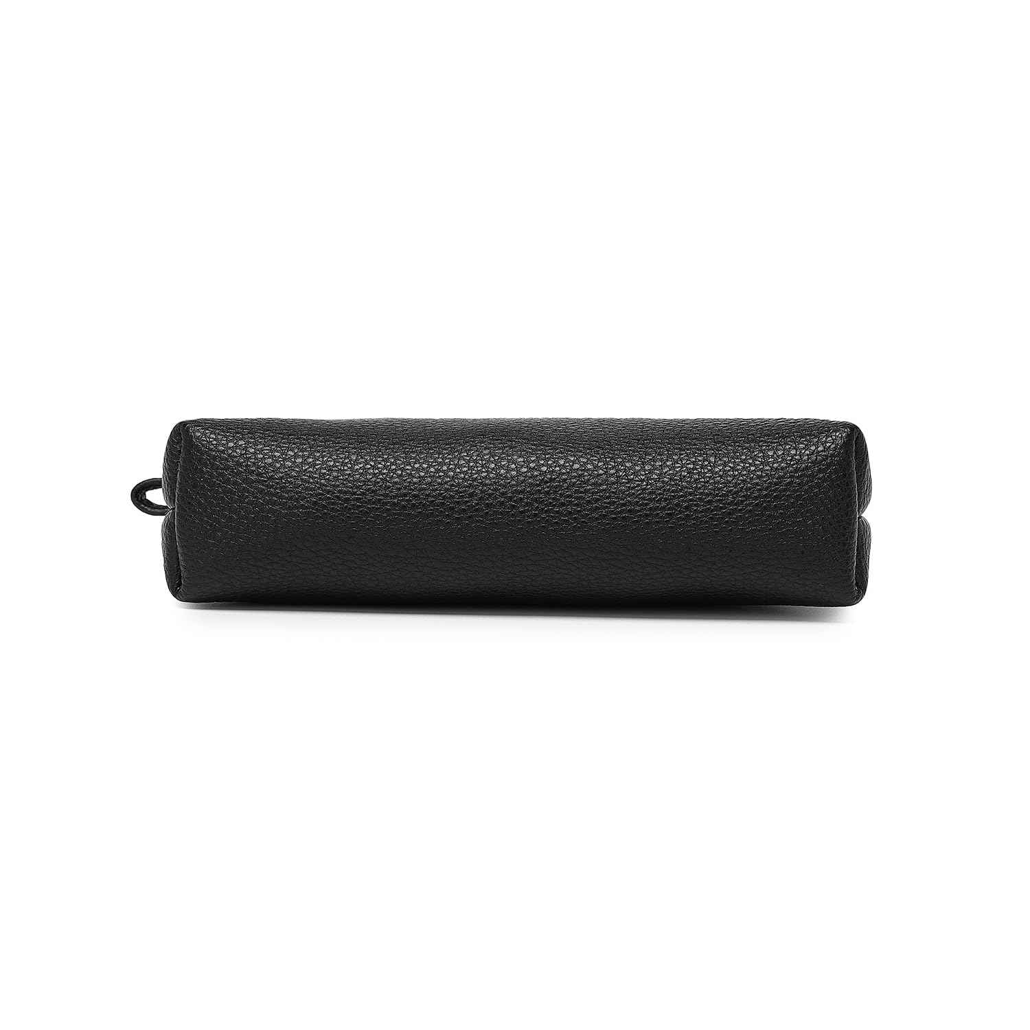 YONBEN PU Leather Makeup Simple and Convenient Handbag Small Exquisite Storage Bag (Pu/Black)