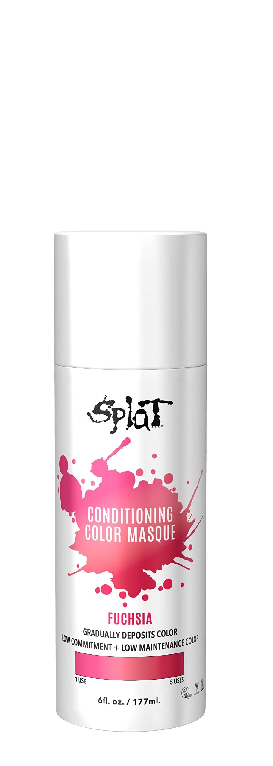 Splat Hair Color Conditioning Masque (6oz) (Fuchsia)