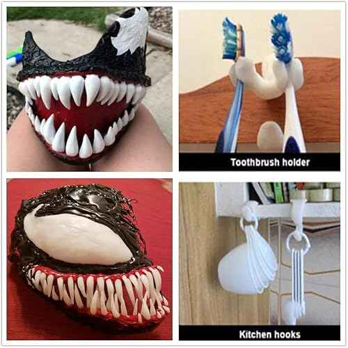 6oz Thermoplastic Beads for Teeth Repair - Moldable False Teeth Beads,Tooth Repair Kit, Tooth Beads for Missing Teeth ? Ideal for DIY Tooth Filling, Halloween Vampire Teeth Fangs