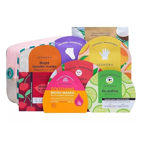SEPHORA Collection 8 Face & Body Mask Set Limited Edition.