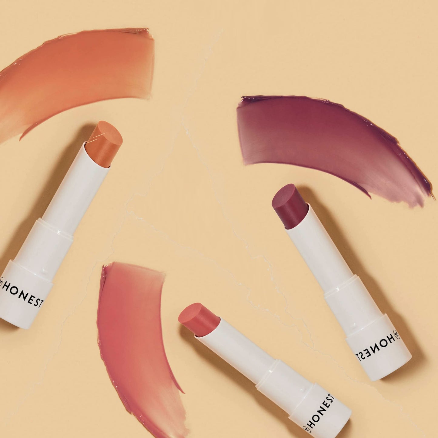 Honest Beauty Tinted Lip Balm 3-Pack | Antioxidant-rich Acai Extracts + Avocado Oil | EWG Certified, Vegan, Cruelty Free