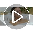 Ergonomic Bath Pillow with 4D Air Mesh & Suction Cups