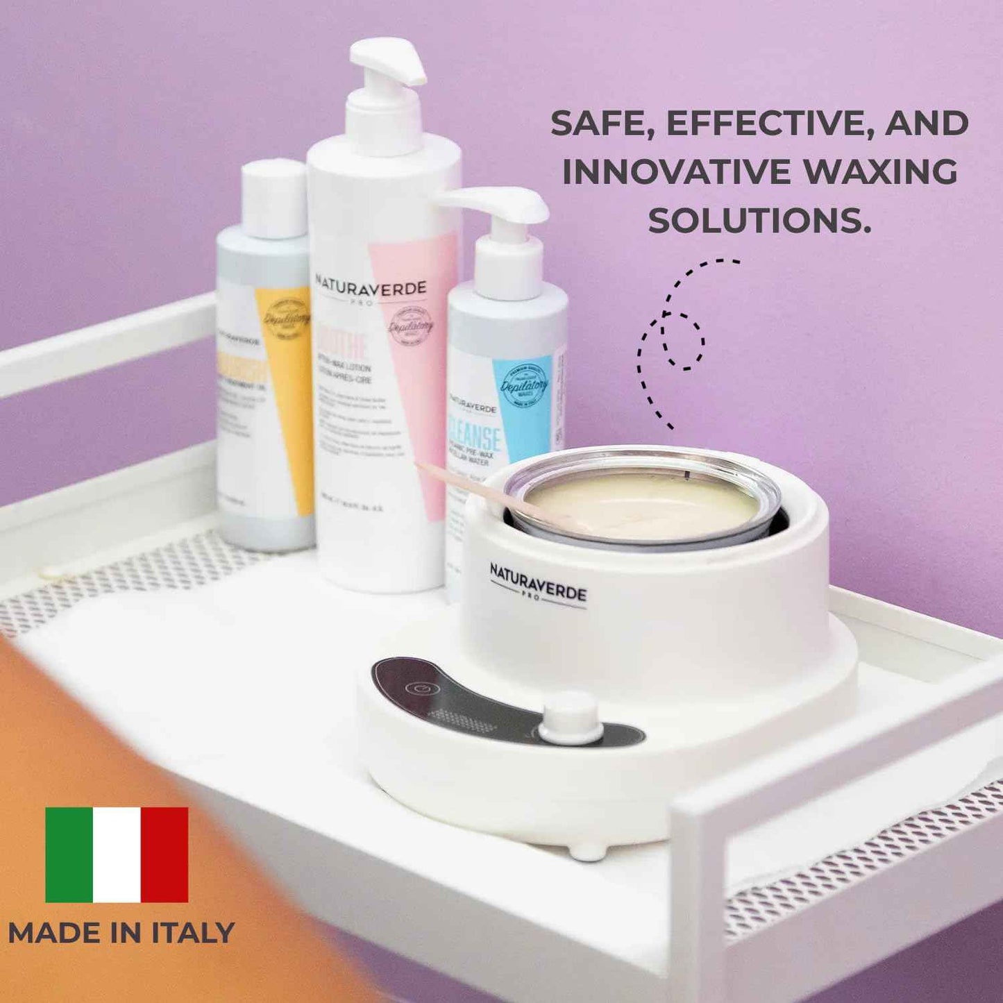 NaturaverdePro Karite Flex Hard Wax Beads, Body and Facial Hair Removal, Brazilian Bikini Wax for Women with Hydrating Shea Butter and Vitamin E - 2.2 lbs