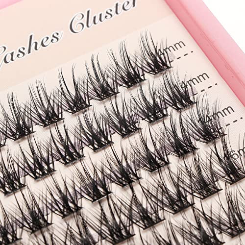 SULV Wispy Lash Clusters - Natural C Curl, DIY Eyelash Extensions