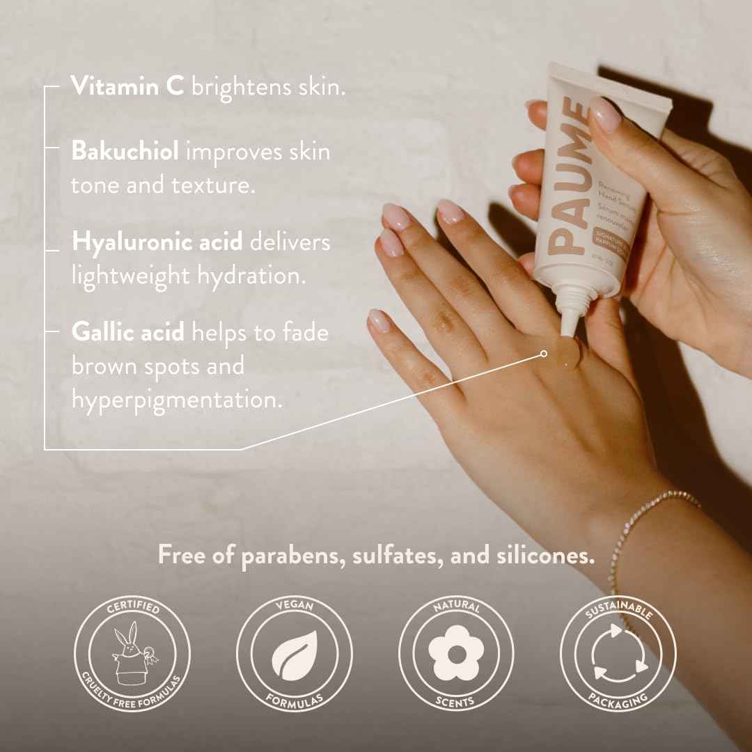 PAUME All-in-One Cuticle and Nail Cream: Ultimate Nail Strengthener & Repair Cream for Healthier, Stronger Nails and Nourished Cuticles, 0.75oz