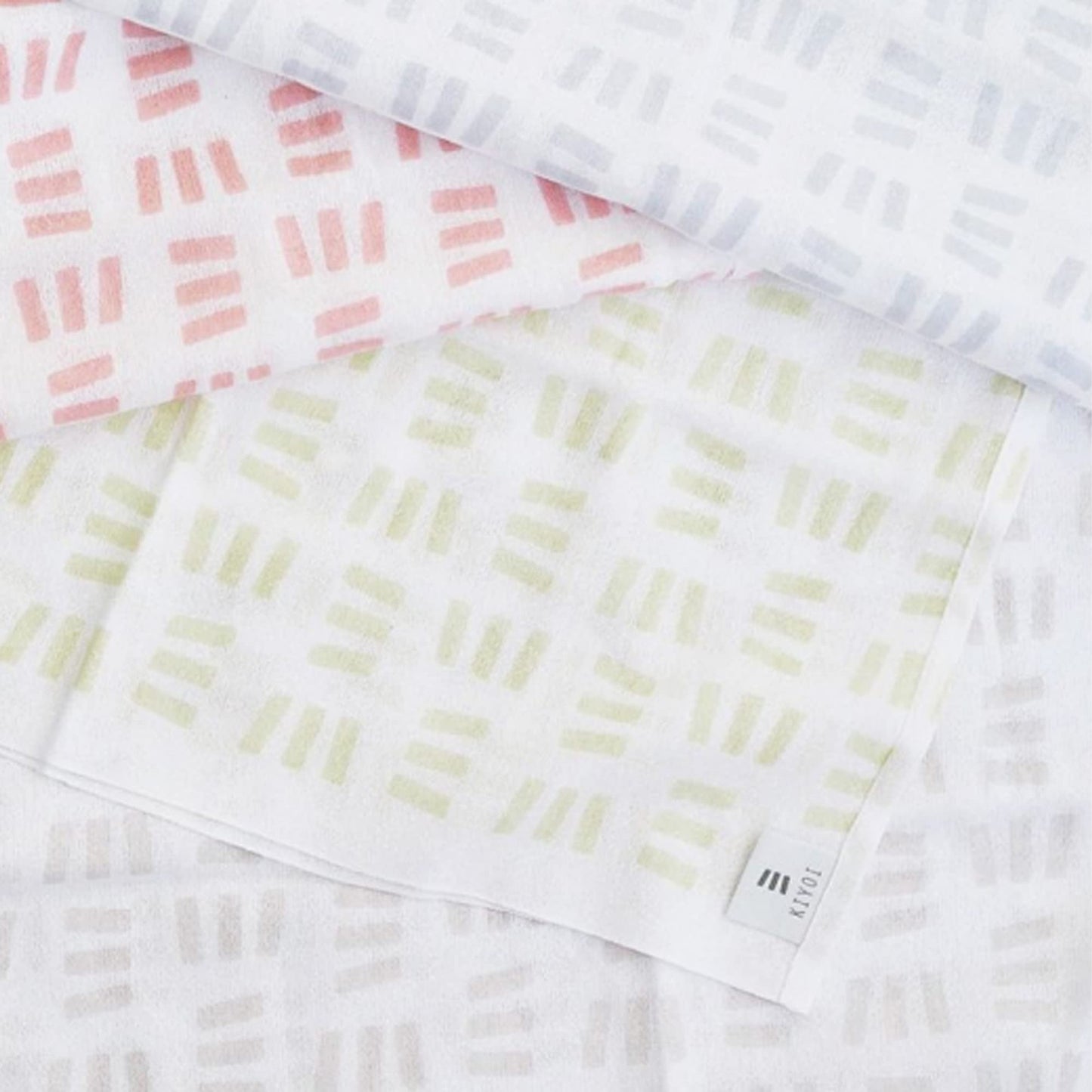 IPPINKA Japanese Tenugui Body Washcloth - Set of 2-100% Cotton - Gym Towel - 12.6 x 39.4 in - Gray - Made in Japan