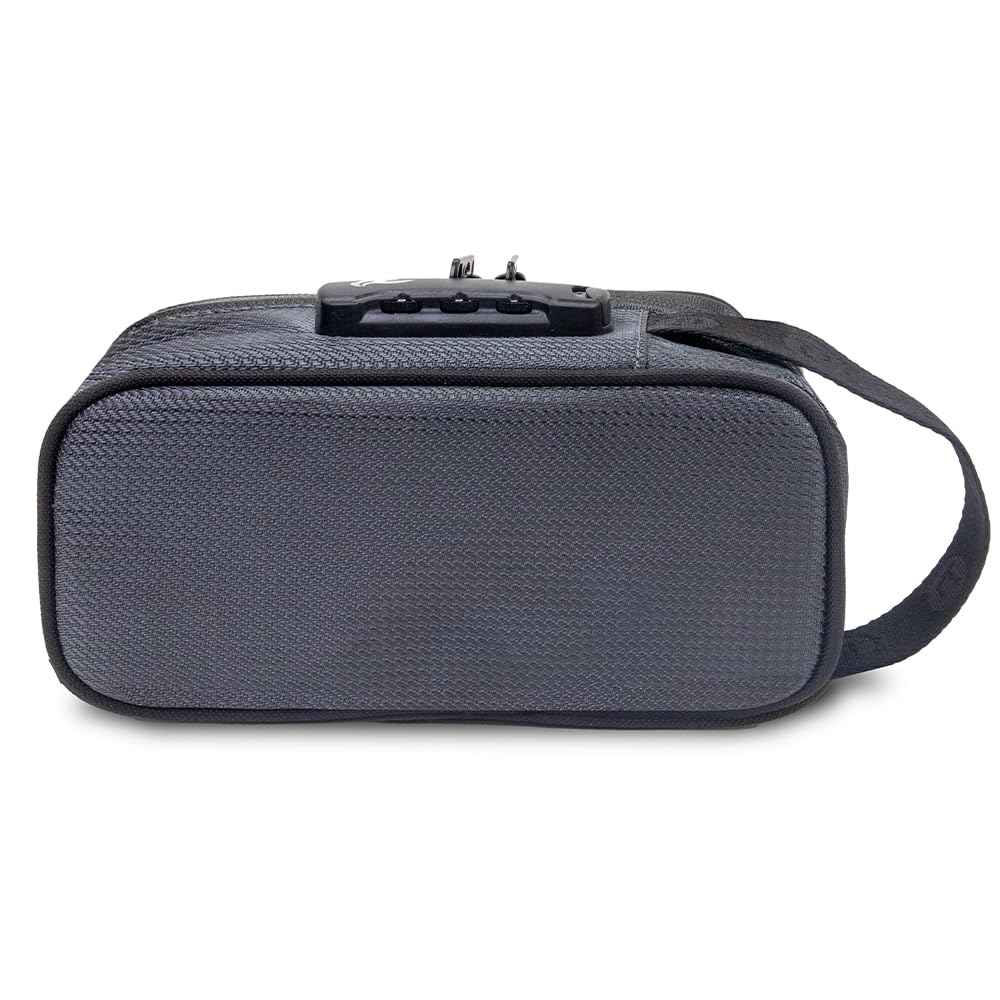 Skunk Sidekick Smell Proof Case w/Combo Lock - SK9 Premium odorless Technology (Slate Gray)