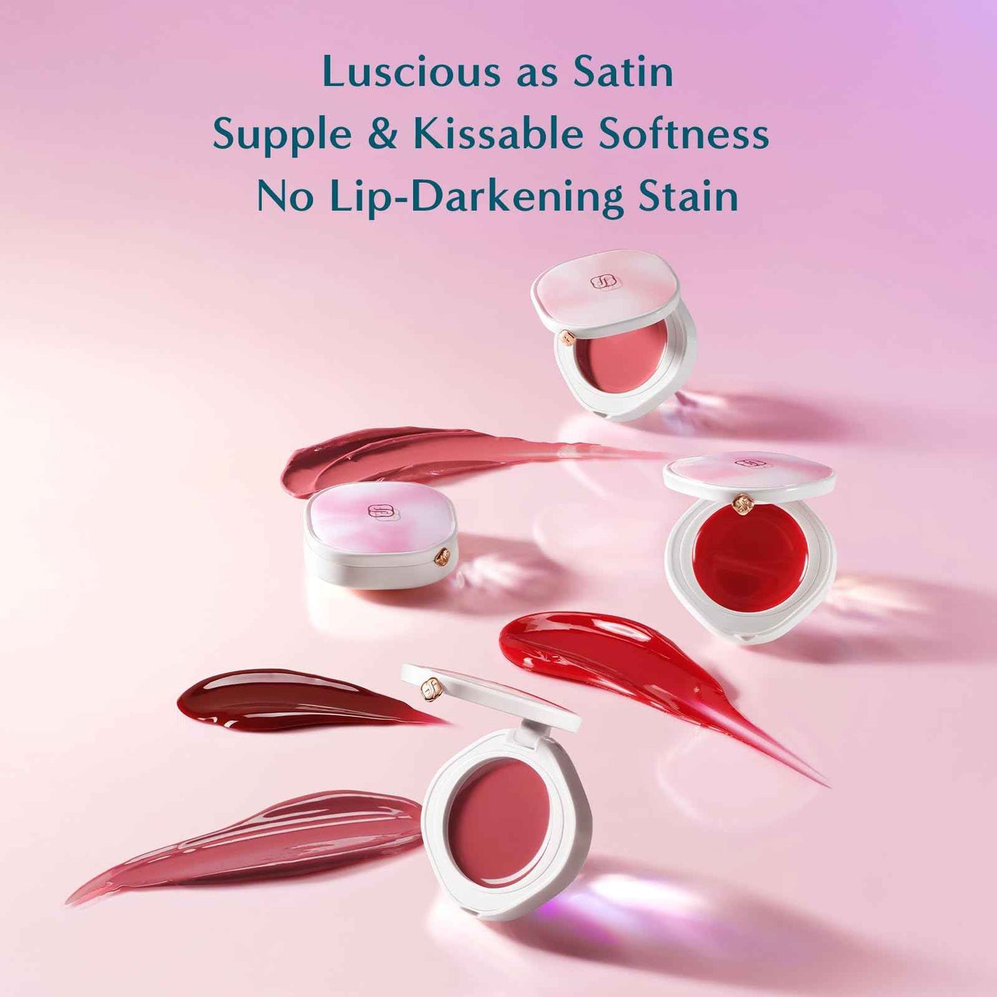 FLORASIS Dewy Touch Tinted Lip Balm Lip Mask Lip Balms for Dry Lips (04 Frosted Camellia, 1 Count)